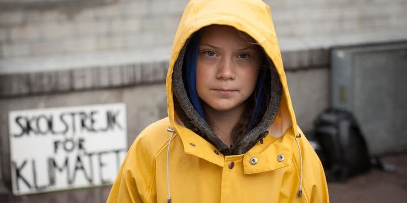 Interrupción del discurso de Greta Thunberg en Ámsterdam