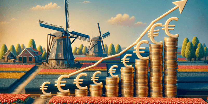 minimum wage in the Netherlands, designed with fewer Euro symbols for subtlety