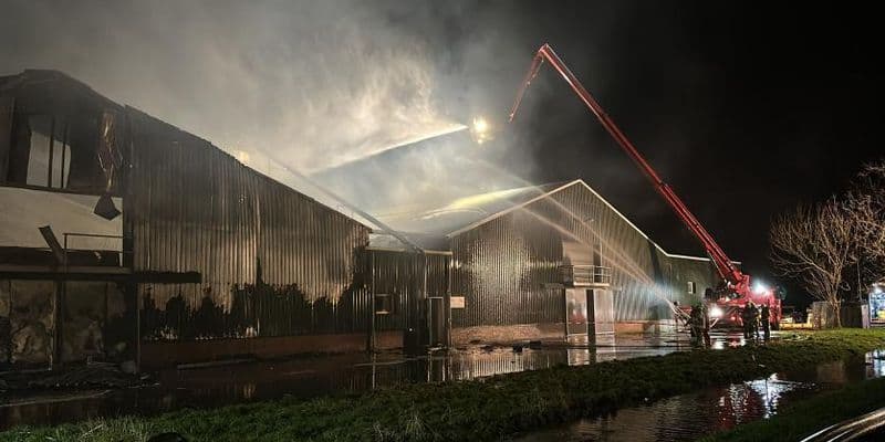 Incendio en Puiflijk, Druten - Foto Gelderland-Zuid Veiligheidsregio
