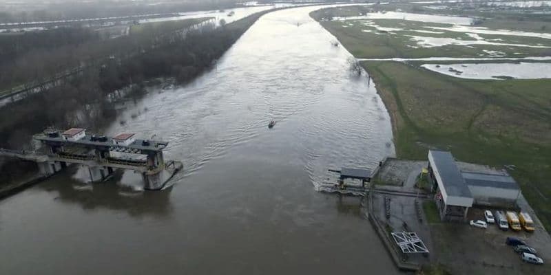 Inundaciones en Noord-Brabant: El río Maas supera el pico de inundación